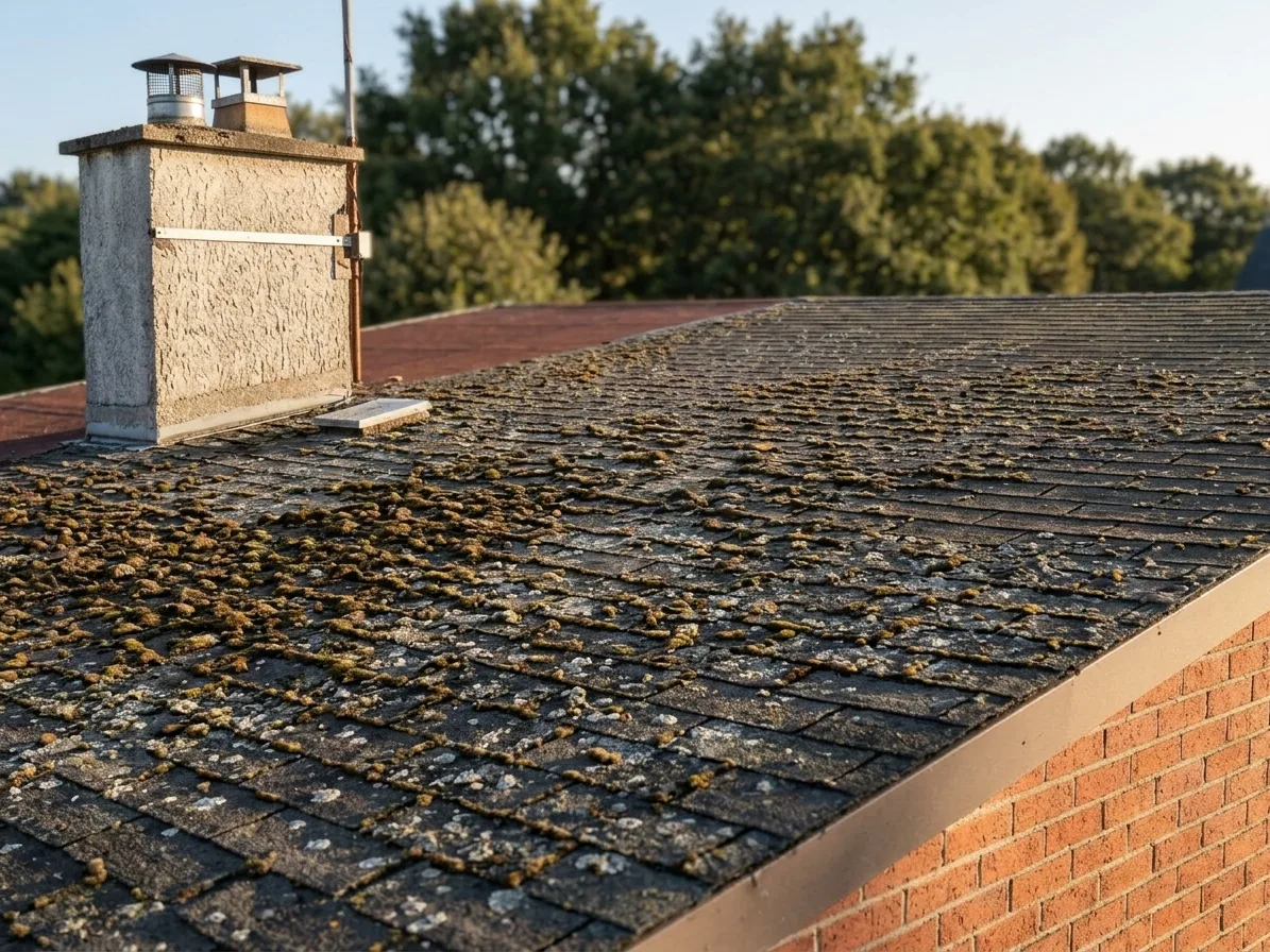 Démoussage de toiture à Chelles