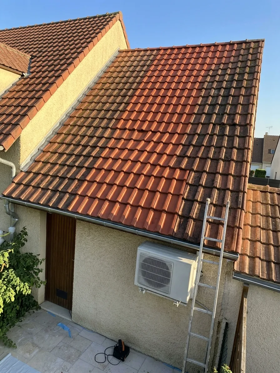 Nettoyage de toiture à Chelles