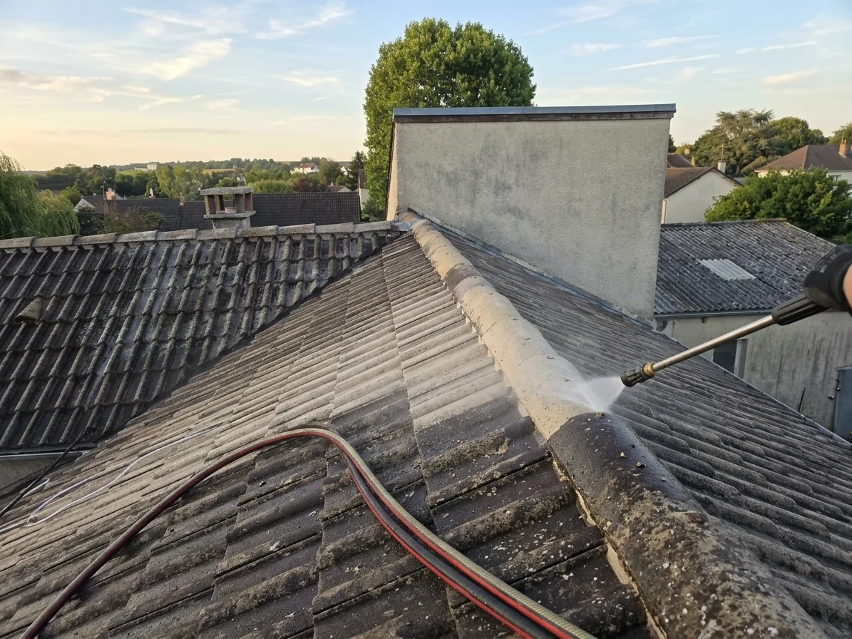 Nettoyage de toiture à Chelles